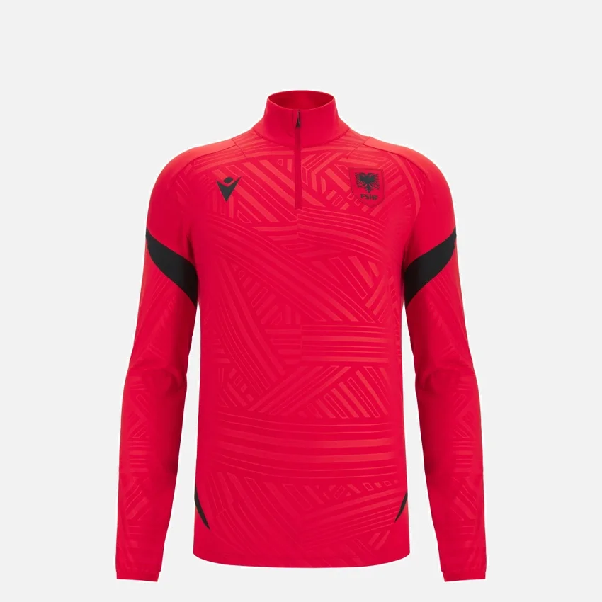 Albanië Nationaal Team FSHF 2026/27 Junior 1/4 Zip Top Albanië Nationaal Team FSHF 2026/27 Junior 1/4 Zip Top