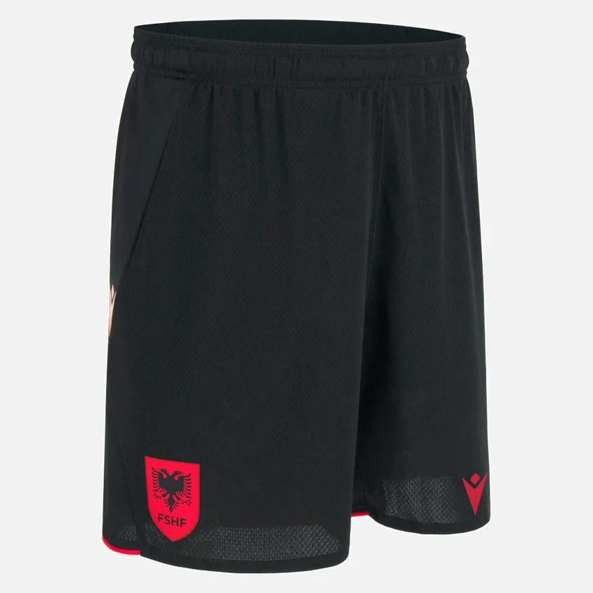 Albanië Nationaal Team FSHF 2026/27 Thuis-Shorts voor volwassenen Albanië Nationaal Team FSHF 2026/27 Thuis-Shorts voor volwassenen