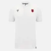 Albanië Nationaal Team FSHF 2026/27 Wit Poloshirt voor volwassenen Albanië Nationaal Team FSHF 2026/27 Wit Poloshirt voor volwassenen