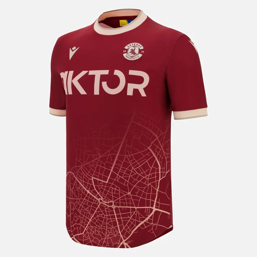Asteras Tripolis 2025/26 Uitwedstrijdsportshirt voor volwassenen Asteras Tripolis 2025/26 Uitwedstrijdsportshirt voor volwassenen