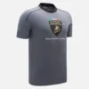 Automobili Lamborghini Squadra Corse grijs sport-T-shirt voor heren Automobili Lamborghini Squadra Corse grijs sport-T-shirt voor heren