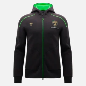 Automobili Lamborghini Squadra Corse herensweatshirt met volledige rits Automobili Lamborghini Squadra Corse herensweatshirt met volledige rits