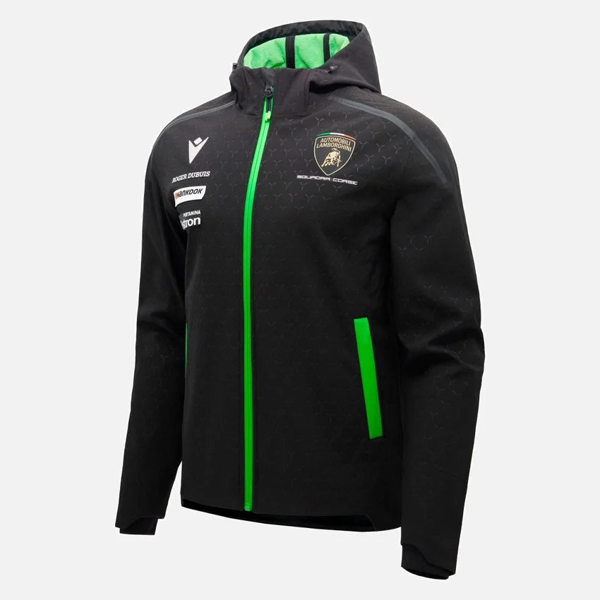 Automobili Lamborghini Squadra Corse Softshell-jas voor heren Automobili Lamborghini Squadra Corse Softshell-jas voor heren