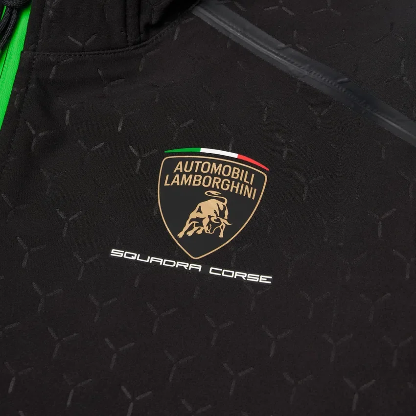 Automobili Lamborghini Squadra Corse Softshell-jas voor kinderen Automobili Lamborghini Squadra Corse Softshell-jas voor kinderen