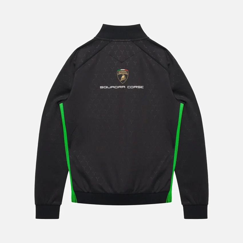 Automobili Lamborghini Squadra Corse Sweatshirt met volledige ritssluiting voor kinderen Automobili Lamborghini Squadra Corse Sweatshirt met volledige ritssluiting voor kinderen