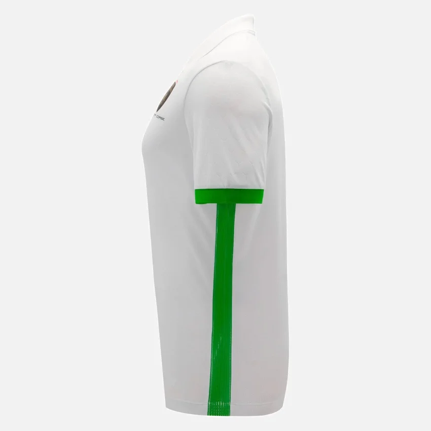 Automobili Lamborghini Squadra Corse Wit poloshirt voor heren Automobili Lamborghini Squadra Corse Wit poloshirt voor heren