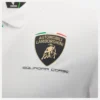 Automobili Lamborghini Squadra Corse Wit poloshirt voor heren Automobili Lamborghini Squadra Corse Wit poloshirt voor heren