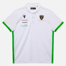 Automobili Lamborghini Squadra Corse Wit poloshirt voor kinderen