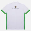 Automobili Lamborghini Squadra Corse Wit poloshirt voor kinderen Automobili Lamborghini Squadra Corse Wit poloshirt voor kinderen