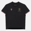Automobili Lamborghini Squadra Corse Zwart driekleurig sport-T-shirt voor kinderen Automobili Lamborghini Squadra Corse Zwart driekleurig sport-T-shirt voor kinderen