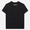 Automobili Lamborghini Squadra Corse Zwart driekleurig sport-T-shirt voor kinderen Automobili Lamborghini Squadra Corse Zwart driekleurig sport-T-shirt voor kinderen