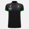 Automobili Lamborghini Squadra Corse Zwart poloshirt voor dames