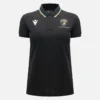 Automobili Lamborghini Squadra Corse Zwart poloshirt voor dames