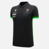 Automobili Lamborghini Squadra Corse Zwart poloshirt voor dames