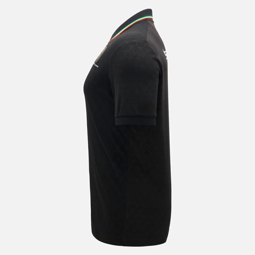 Automobili Lamborghini Squadra Corse Zwart poloshirt voor heren Automobili Lamborghini Squadra Corse Zwart poloshirt voor heren