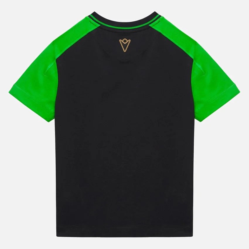 Automobili Lamborghini Squadra Corse Zwart sport-T-shirt voor kinderen Automobili Lamborghini Squadra Corse Zwart sport-T-shirt voor kinderen
