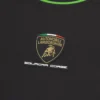 Automobili Lamborghini Squadra Corse Zwart sport-T-shirt voor kinderen Automobili Lamborghini Squadra Corse Zwart sport-T-shirt voor kinderen