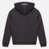 Automobili Lamborghini Squadra Corse zwarte driekleurige hoodie met volledige rits voor kinderen Automobili Lamborghini Squadra Corse zwarte driekleurige hoodie met volledige rits voor kinderen