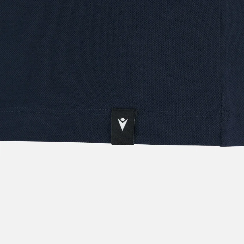 Auxerre 2025/26 Athleisure marineblauw reispoloshirt voor volwassenen Auxerre 2025/26 Athleisure marineblauw reispoloshirt voor volwassenen