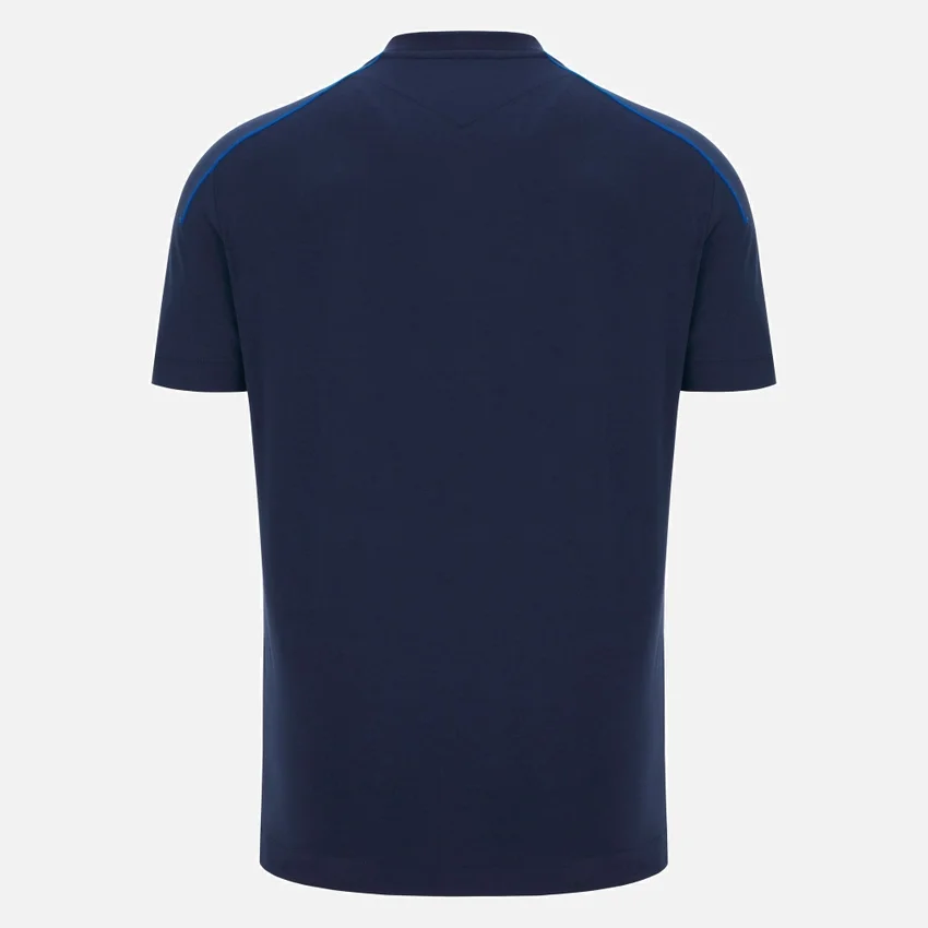 Auxerre 2025/26 Athleisure T-shirt voor volwassenen, marineblauw Auxerre 2025/26 Athleisure T-shirt voor volwassenen, marineblauw