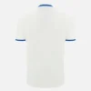 Auxerre 2025/26 Athleisure Wit Poloshirt voor volwassenen Auxerre 2025/26 Athleisure Wit Poloshirt voor volwassenen