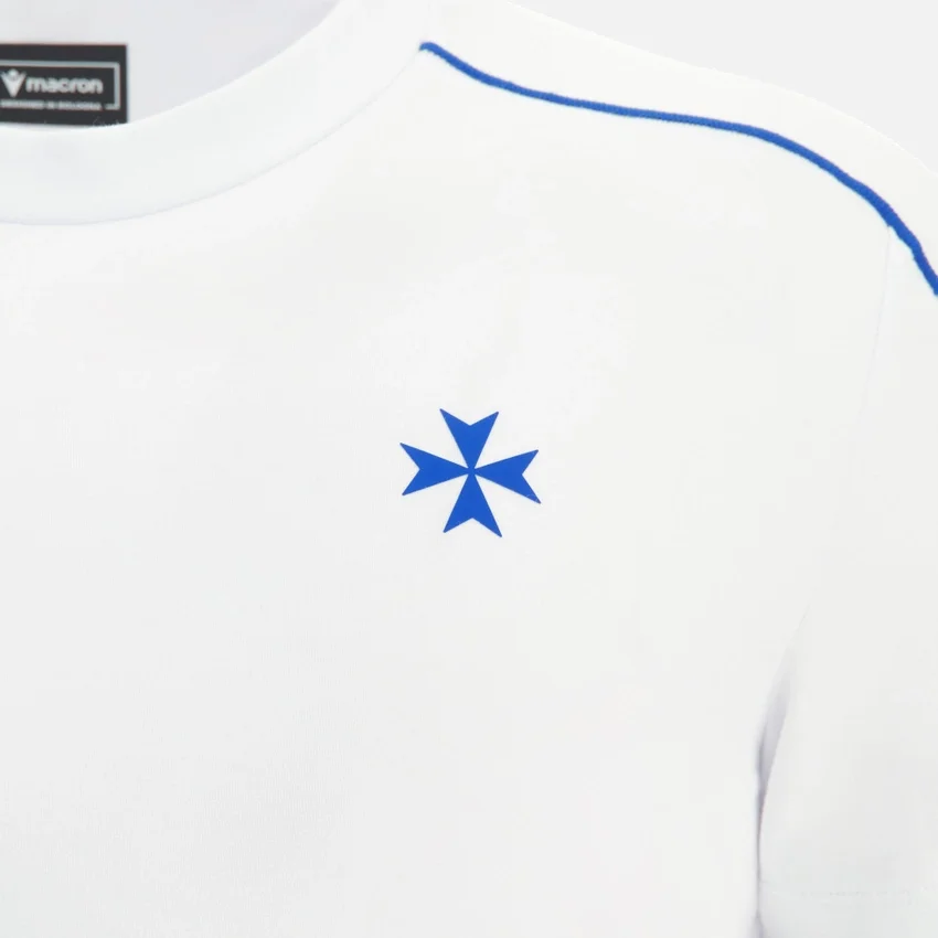 Auxerre 2025/26 Athleisure Wit Reist-T-shirt voor volwassenen Auxerre 2025/26 Athleisure Wit Reist-T-shirt voor volwassenen