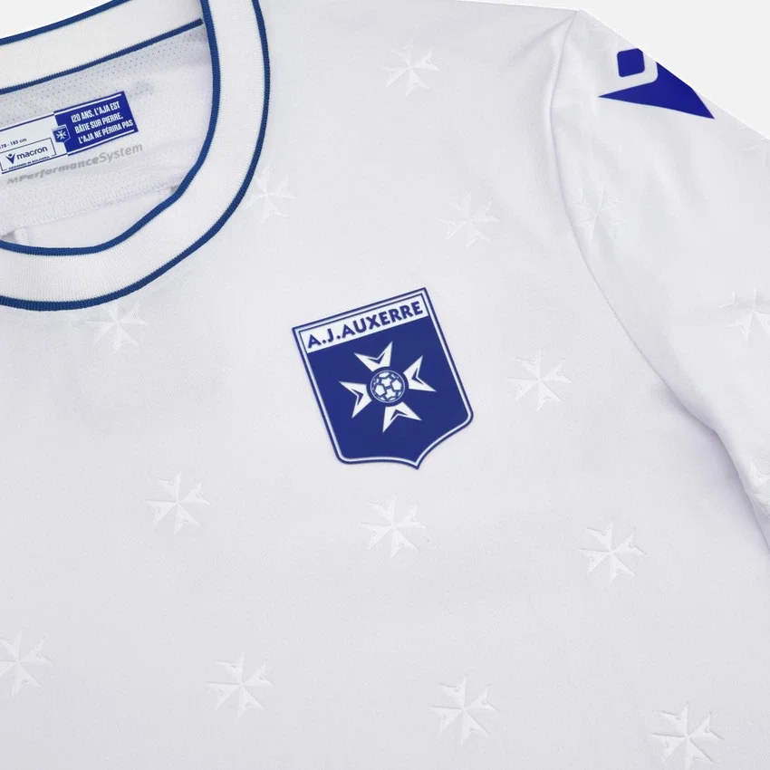 Auxerre 2025/26 Thuissportshirt voor volwassenen Auxerre 2025/26 Thuissportshirt voor volwassenen