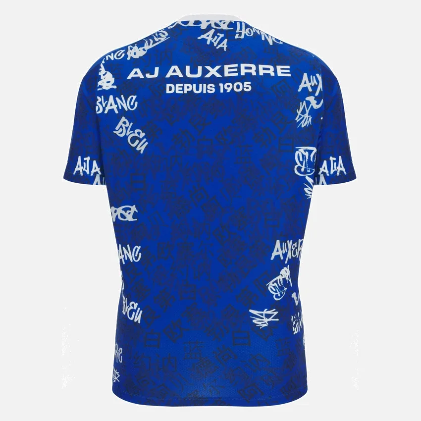 Auxerre 2025/26 Warm-upoverhemd voor volwassenen Auxerre 2025/26 Warm-upoverhemd voor volwassenen