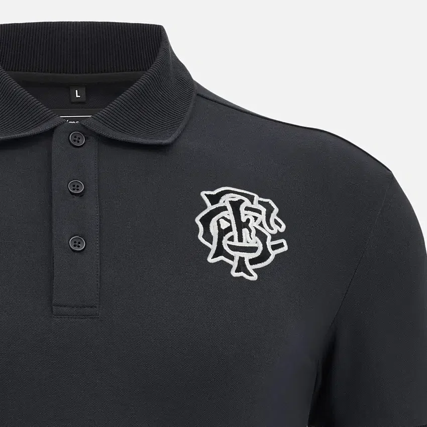 Barbarians 2025/26 Zwarte Poloshirt Barbarians 2025/26 Zwarte Poloshirt