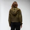 Bloom-hoodie met doorlopende rits