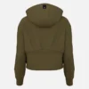 Bloom-hoodie met doorlopende rits