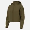 Bloom-hoodie met doorlopende rits