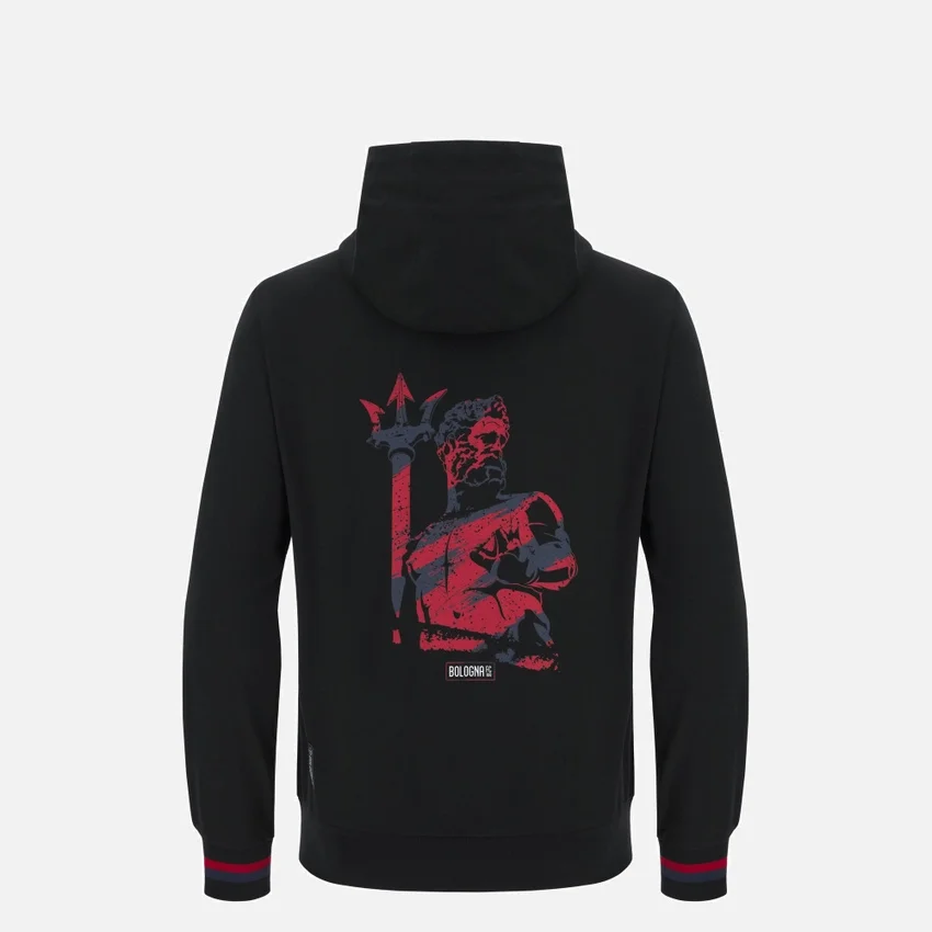 Bologna FC 1909 2025/26 Junior Fan Line Sweatshirt met capuchon Bologna FC 1909 2025/26 Junior Fan Line Sweatshirt met capuchon