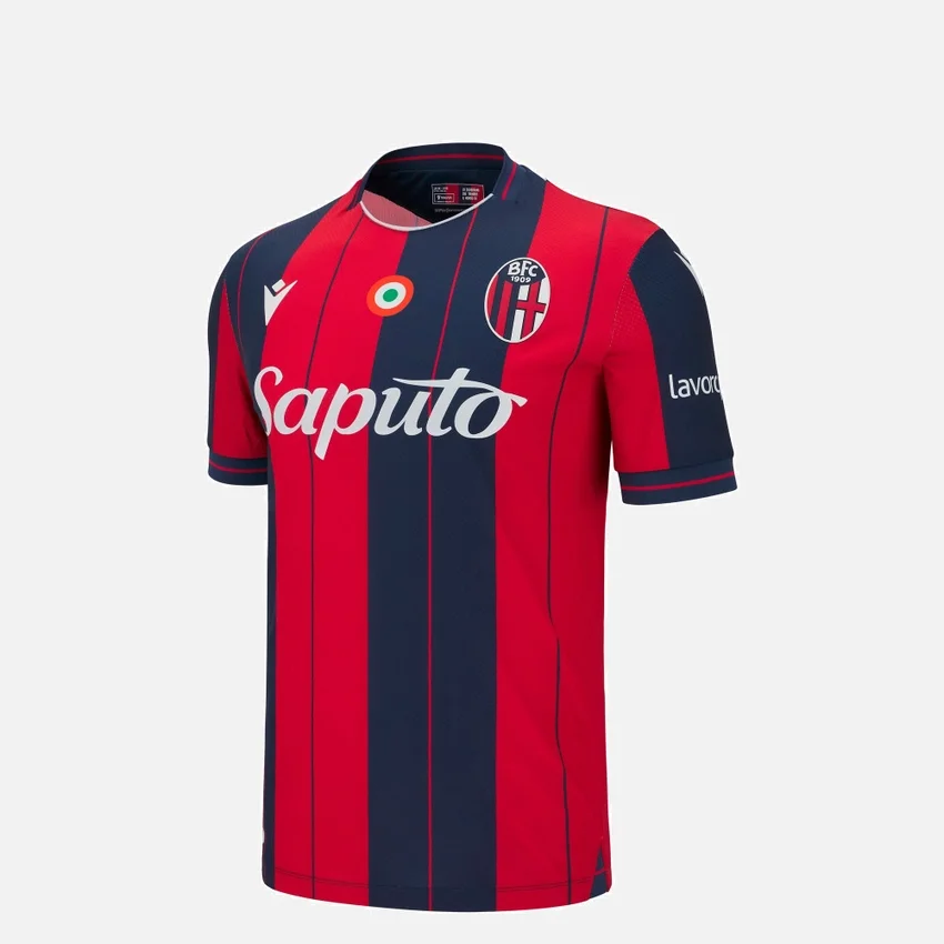 Bologna FC 1909 2025/26 Junior thuiswedstrijdsportshirt Bologna FC 1909 2025/26 Junior thuiswedstrijdsportshirt