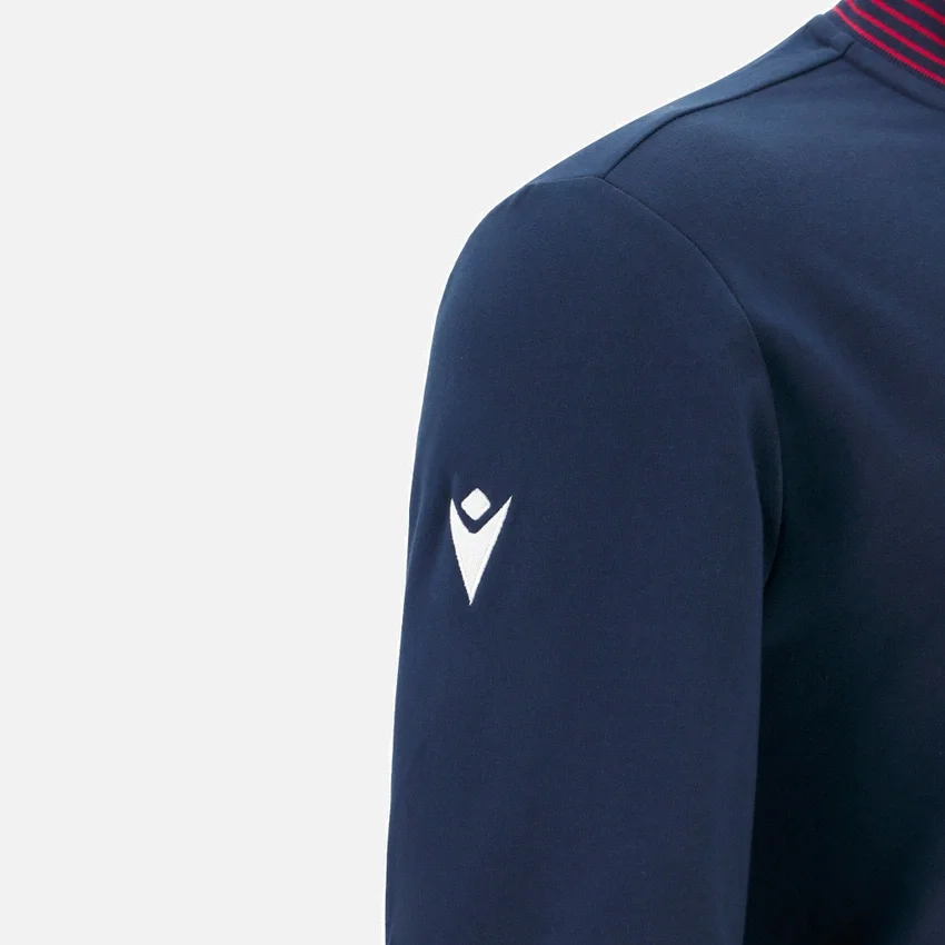 Bologna FC 1909 2025/26 Sweatshirt met volledige rits uit de fanlijn voor volwassenen Bologna FC 1909 2025/26 Sweatshirt met volledige rits uit de fanlijn voor volwassenen