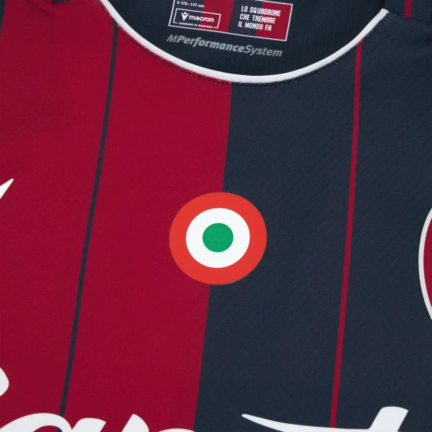Bologna FC 1909 2025/26 Thuissportshirt voor volwassenen Bologna FC 1909 2025/26 Thuissportshirt voor volwassenen