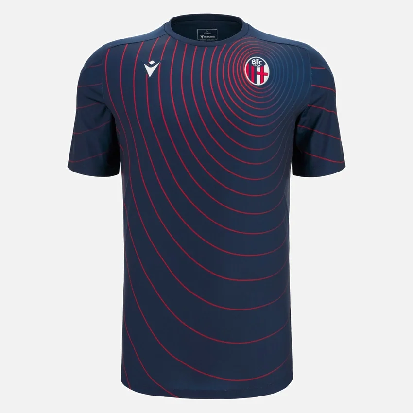 Bologna FC 1909 2025/26 Warm-upoverhemd voor volwassenen Bologna FC 1909 2025/26 Warm-upoverhemd voor volwassenen