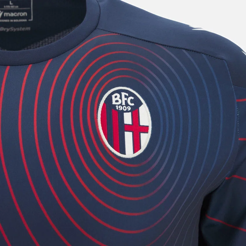 Bologna FC 1909 2025/26 Warm-upoverhemd voor volwassenen Bologna FC 1909 2025/26 Warm-upoverhemd voor volwassenen