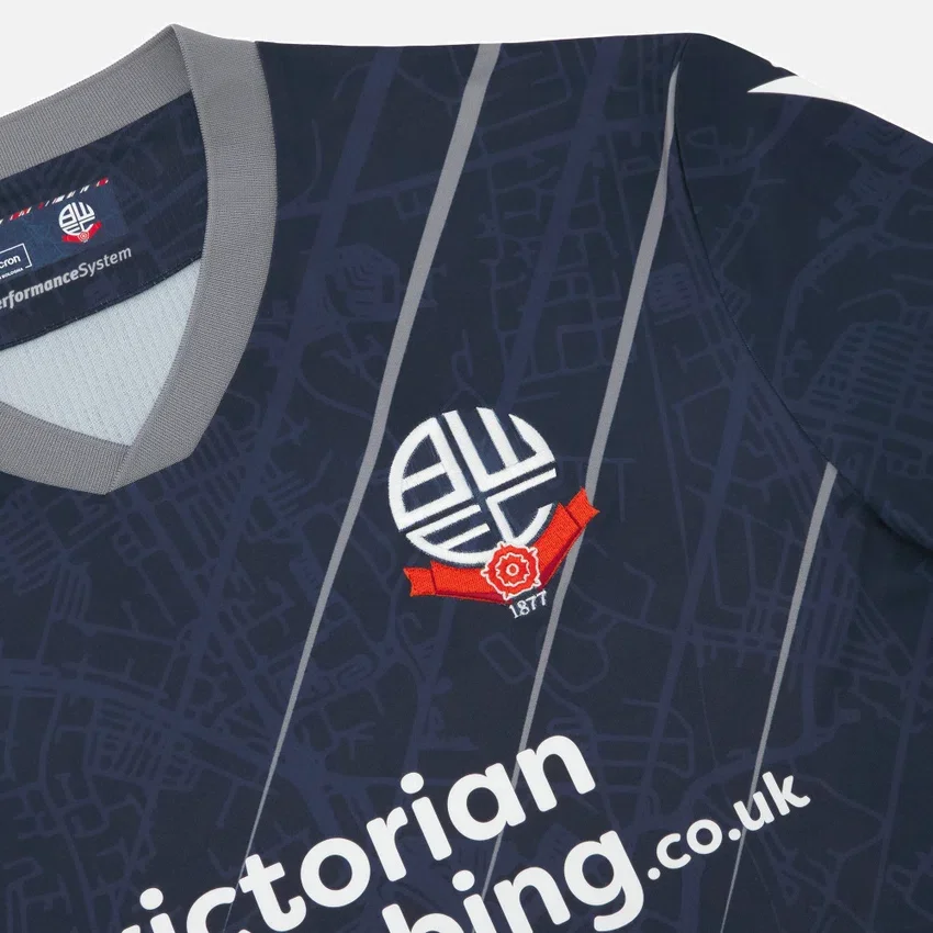 Bolton Wanderers FC 2025/26 Thuissportshirt voor volwassenen Bolton Wanderers FC 2025/26 Thuissportshirt voor volwassenen