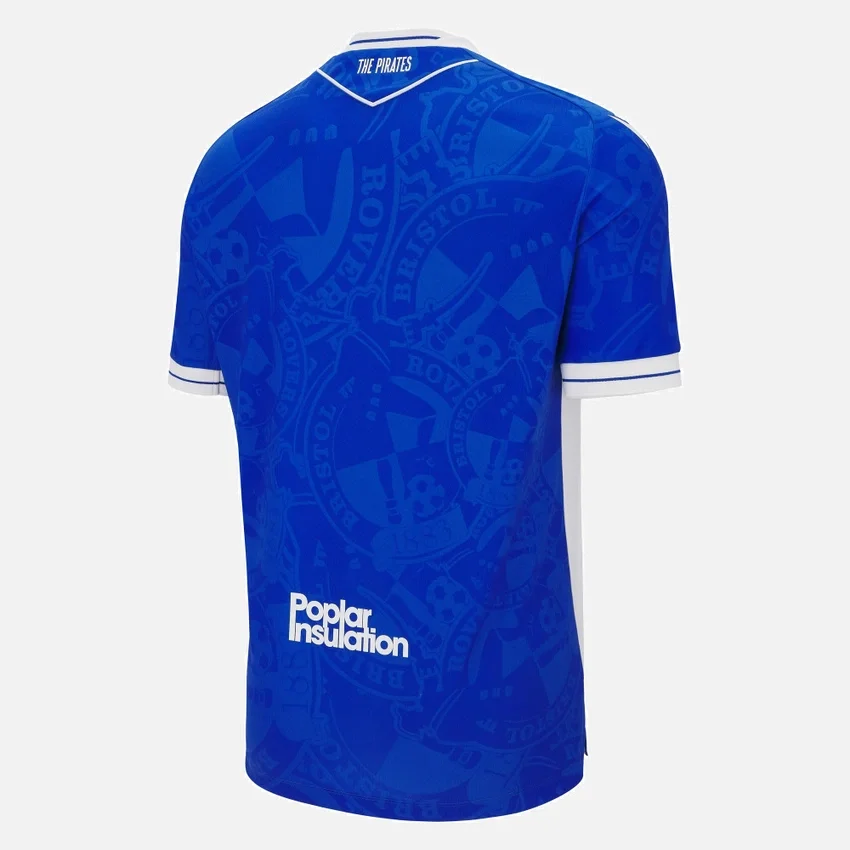 Bristol Rovers FC 2025/26 Thuissportshirt voor volwassenen Bristol Rovers FC 2025/26 Thuissportshirt voor volwassenen