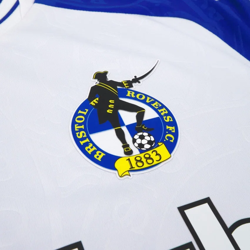 Bristol Rovers FC 2025/26 Thuissportshirt voor volwassenen Bristol Rovers FC 2025/26 Thuissportshirt voor volwassenen