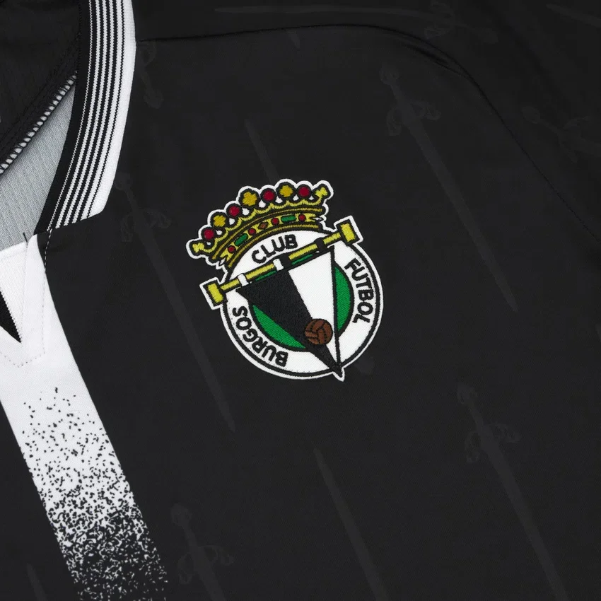 Burgos CF 2025/26 uitwedstrijdsportshirt voor volwassenen Burgos CF 2025/26 uitwedstrijdsportshirt voor volwassenen