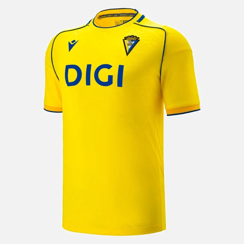 Cadiz CF 2025/26 Thuissportshirt voor volwassenen Cadiz CF 2025/26 Thuissportshirt voor volwassenen
