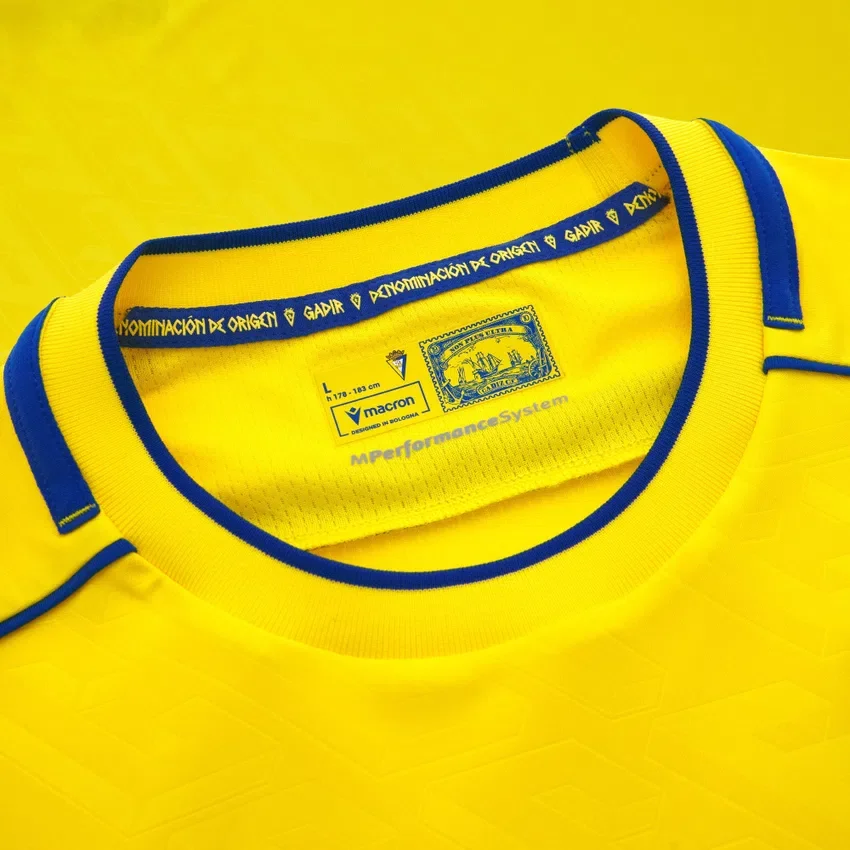Cadiz CF 2025/26 Thuissportshirt voor volwassenen Cadiz CF 2025/26 Thuissportshirt voor volwassenen