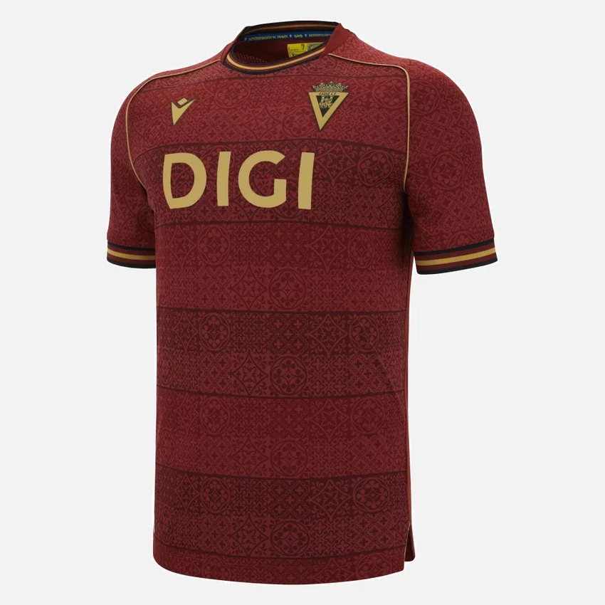 Cadiz CF 2025/26 uitwedstrijdsportshirt voor volwassenen Cadiz CF 2025/26 uitwedstrijdsportshirt voor volwassenen
