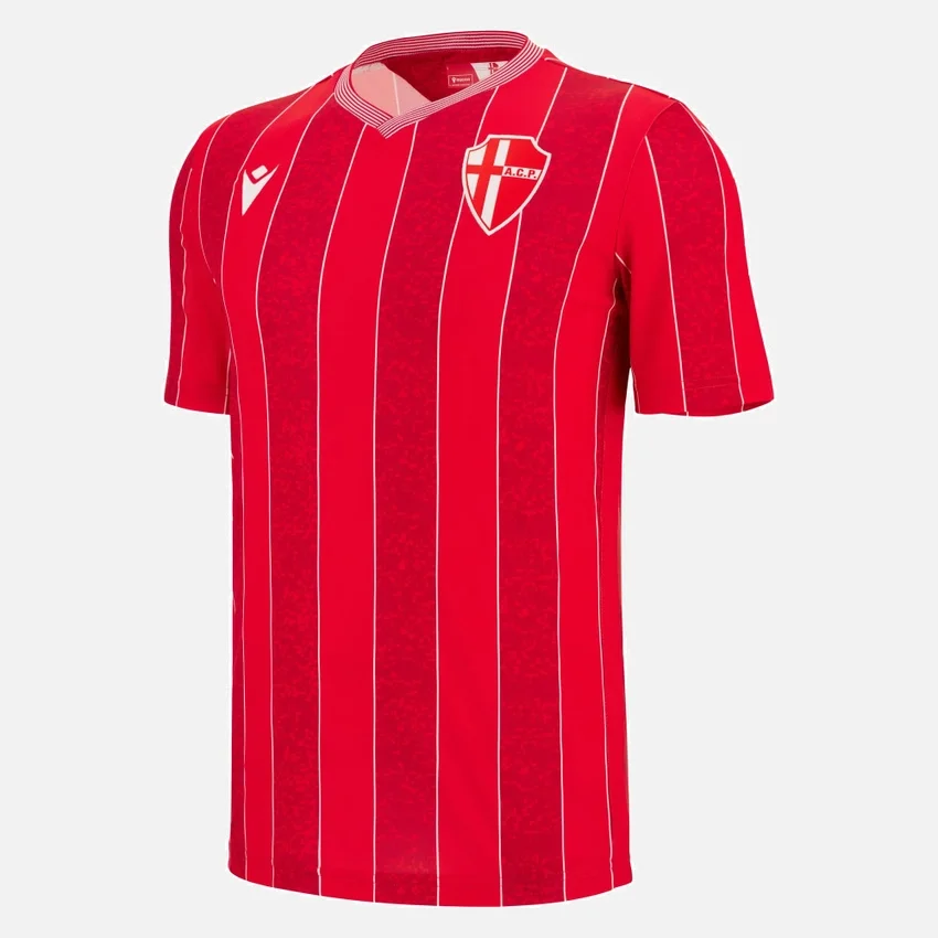 Calcio Padova 2025/26 uitwedstrijdsportshirt voor volwassenen Calcio Padova 2025/26 uitwedstrijdsportshirt voor volwassenen