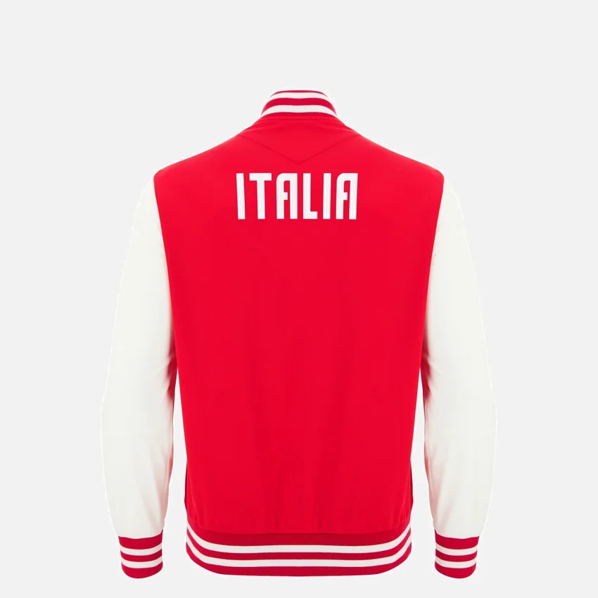 Capsule Garibaldi Italia Rugby 2025/26 Athleisure Anthem-jas voor kinderen Capsule Garibaldi Italia Rugby 2025/26 Athleisure Anthem-jas voor kinderen