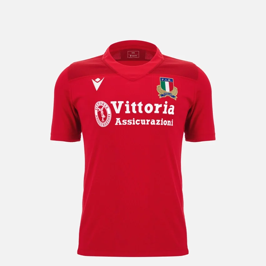 Capsule Garibaldi Italia Rugby 2025/26 Sportshirt voor kinderen Capsule Garibaldi Italia Rugby 2025/26 Sportshirt voor kinderen