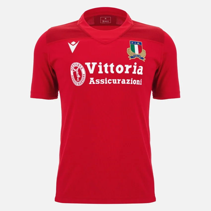 Capsule Garibaldi Italia Rugby 2025/26 Sportshirt voor volwassenen Capsule Garibaldi Italia Rugby 2025/26 Sportshirt voor volwassenen