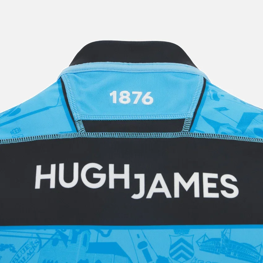 Cardiff Rugby 2025/26 Thuisreplica-overhemd Cardiff Rugby 2025/26 Thuisreplica-overhemd